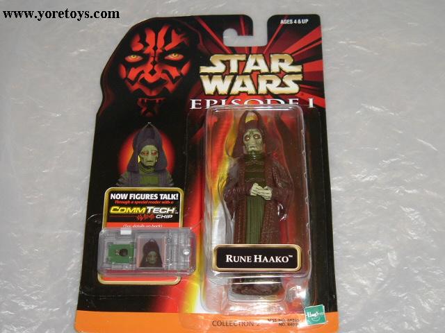 Star Wars: Episode 1 - Rune Haako - 3.75 Action Figure - CommTalk Chi