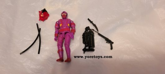 1988 Hasbro Gi Joe Cobra Hydro-Viper Figure with Accessories
