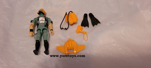 1986 Hasbro Gi Joe Wet-Suit Figure with Complete Accessories