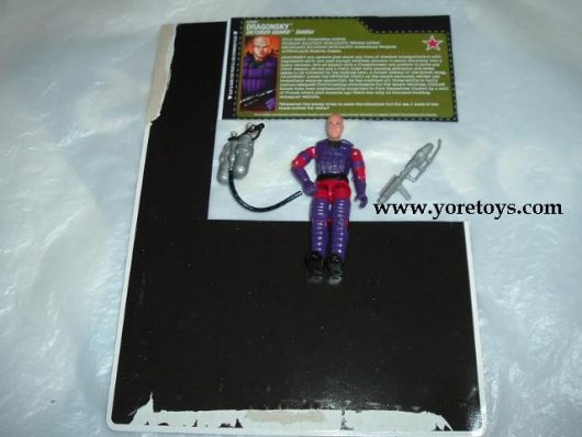 2006 Hasbro GI Joe Comic 3 Pack #101 Oktober Guard Dragonsky 100% Complete