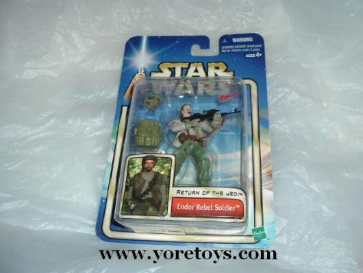 2003 Hasbro Star Wars Value 4 Pack Endor Rebel Soldier