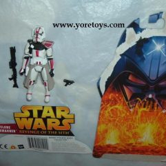 2005 Star Wars Revenge of the Sith Clone Commander #33 100% Complete